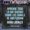 Informaci&oacute;n sobre los canales de Amsterdam