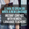 Learn a language from private teachers