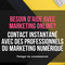 Professionnels du marketing num&eacute;rique