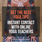 Online yoga courses & teachers