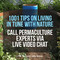 Permaculture principles and gardening