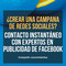 Apoyo para la publicidad en Facebook