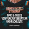 Verkaufstechniken und Beratung