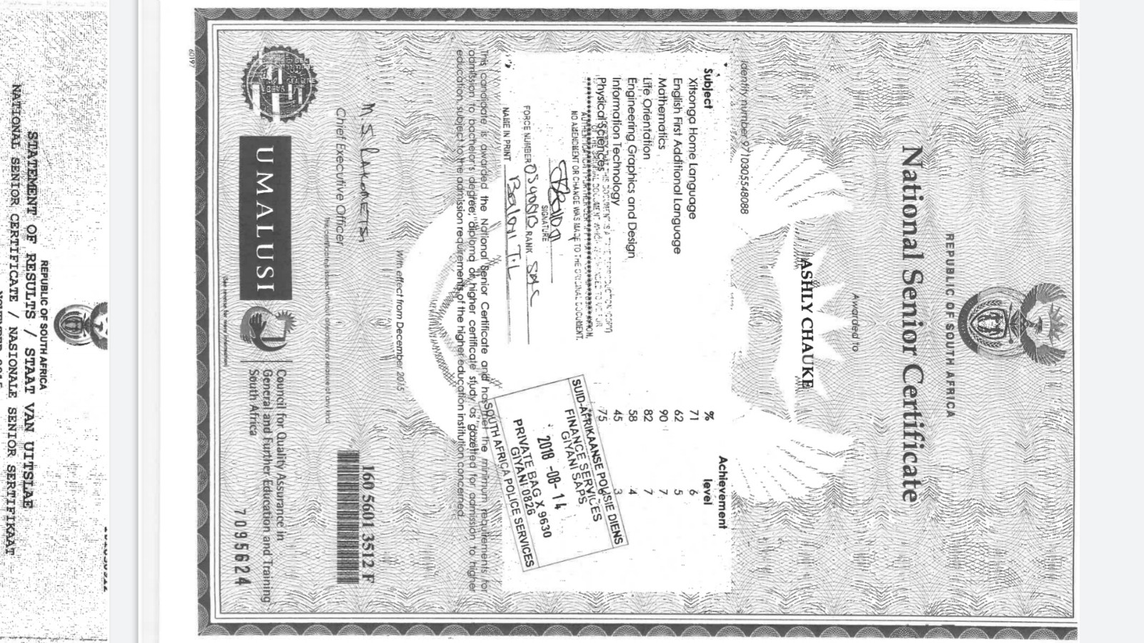 ashly chauke media 1